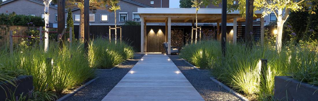 in-lite, éclairage extérieur pour terrasses et jardins