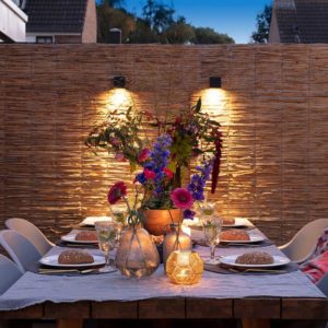 Buitenverlichting voor terrassen en tuinen